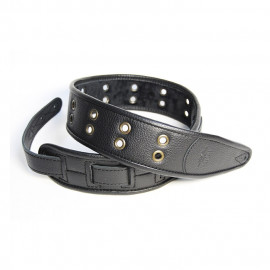 FL7000002CU Leather Custom Ремень для гитары, кожаный, черный, Fidel - FL7000002CU Leather Custom Ремень для гитары, кожаный, черный, Fidel