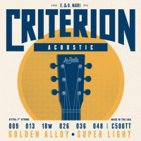 C500TT Criterion Комплект струн для акустической гитары, бронза 80/20, 9-48, La Bella