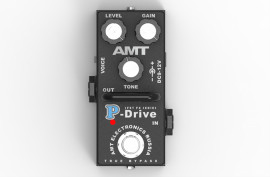 PD-2 P-Drive mini Гитарная педаль перегруза, AMT Electronics - PD-2 P-Drive mini Гитарная педаль перегруза, AMT Electronics