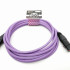 E1-XLR-M-F-0100-7 Кабель микрофонный 1м, фиолетовый, ZZcable - E1-XLR-M-F-0100-7 Кабель микрофонный 1м, фиолетовый, ZZcable