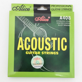 Струны для акустической гитары Alice A408 SL Acoustic Guitar Strings металлические 011-052 - Струны для акустической гитары Alice A408 SL Acoustic Guitar Strings металлические 011-052