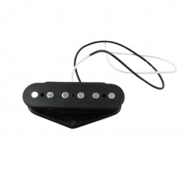 M257 Звукосниматель сингл Tele, бридж(bridge), черный, Musiclily - M257 Звукосниматель сингл Tele, бридж(bridge), черный, Musiclily