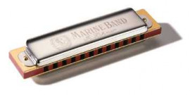 M36403 Marine Band Soloist D-major 24 ноты. Губная Гармошка Hohner. - M36403 Marine Band Soloist D-major 24 ноты. Губная Гармошка Hohner.