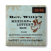 RWN1046 Rev. Willy's Lottery Комплект струн для электрогитары, никелированные, Medium, 10-46, Dunlop