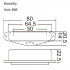 MX1252CR Звукосниматель магнитный сингл, для Tele, нековый, хром, Musiclily - MX1252CR Звукосниматель магнитный сингл, для Tele, нековый, хром, Musiclily