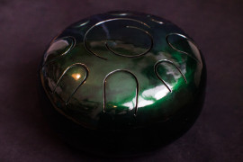 Глюкофон Green двухсторонний 22 см (Хэппи-драм / Happy-drum)  - Глюкофон Green двухсторонний 22 см (Хэппи-драм / Happy-drum) 