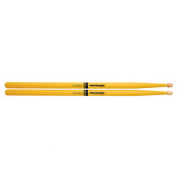 RBH535AW-YELLOW 7A Rebound Барабанные палочки, желтые, смещенный баланс, орех гикори, ProMark