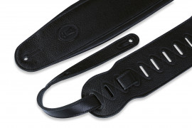 MSSB2-4-BLK Signature Series Ремень для гитары, кожаный, черный, Levy's - MSSB2-4-BLK Signature Series Ремень для гитары, кожаный, черный, Levy's