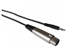 MFS-110 Кабель микрофонный, XLR3F/3.5mm, стерео, 3.05м, Leem - MFS-110 Кабель микрофонный, XLR3F/3.5mm, стерео, 3.05м, Leem