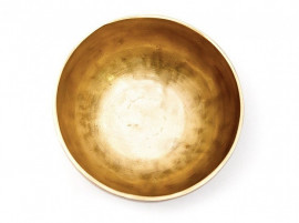  Кованая поющая чаша Plain Gold ( 13 см, нота: Соль #, 415 Гц ) -  Кованая поющая чаша Plain Gold ( 13 см, нота: Соль #, 415 Гц )
