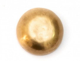  Кованая поющая чаша Plain Gold ( 13 см, нота: Соль #, 415 Гц ) -  Кованая поющая чаша Plain Gold ( 13 см, нота: Соль #, 415 Гц )