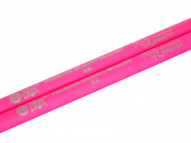 10101003002 Fluorescent Series 5A Барабанные палочки, розовые, орех гикори, HUN - 10101003002 Fluorescent Series 5A Барабанные палочки, розовые, орех гикори, HUN