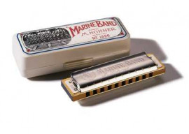 M1896506 Marine Band Classic A-natural-minor Губная гармошка Hohner - M1896506 Marine Band Classic A-natural-minor Губная гармошка Hohner