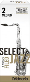RSF05TSX2M Select Jazz Filed Трости для саксофона тенор, размер 2, средние (Medium), 5шт, Rico - RSF05TSX2M Select Jazz Filed Трости для саксофона тенор, размер 2, средние (Medium), 5шт, Rico