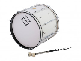 PMZCL4181-WT Маршевый бас-барабан, 18" х 14", Dixon - PMZCL4181-WT Маршевый бас-барабан, 18" х 14", Dixon