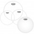 EPP-G2HDD-F G2 Clear Fusion Набор пластиков для малого и том барабана (10, 12, 14") + 14", Evans - EPP-G2HDD-F G2 Clear Fusion Набор пластиков для малого и том барабана (10, 12, 14") + 14", Evans