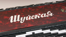 S32XL-A-RED Гармонь "Шуйская" 25х25-III-2, красная, Шуйская гармонь - S32XL-A-RED Гармонь "Шуйская" 25х25-III-2, красная, Шуйская гармонь