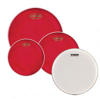 EPP-HRUV1-F Hydraulic Red Fusion Набор пластиков для малого и том барабана (10, 12, 14")+14", Evans