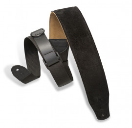 MRHSP-BLK Specialty Series Ремень для гитары, замша, черный, Levy's - MRHSP-BLK Specialty Series Ремень для гитары, замша, черный, Levy's