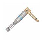 6CHL Разъем на кабель 1/4” Male (6,35мм), моно, угловой, Leem - 6CHL Разъем на кабель 1/4” Male (6,35мм), моно, угловой, Leem