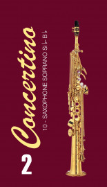 FR22SO03 Concertino Трости для саксофона сопрано No 2 (10шт), FedotovReeds - FR22SO03 Concertino Трости для саксофона сопрано No 2 (10шт), FedotovReeds