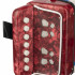 UC218-RED Аккордеон кнопочный сувенирный, красный, Aurus - UC218-RED Аккордеон кнопочный сувенирный, красный, Aurus