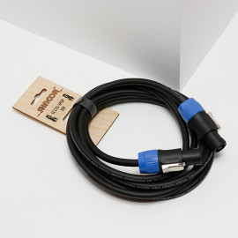 SC225-SPSP-10m Кабель акустический гибкий, 2x2,5мм, Speakon, 10м, SHNOOR - SC225-SPSP-10m Кабель акустический гибкий, 2x2,5мм, Speakon, 10м, SHNOOR
