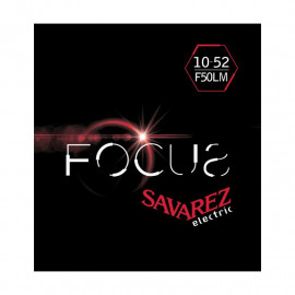 F50LM Focus Комплект струн для электрогитары, сталь, 10-52, Savarez - F50LM Focus Комплект струн для электрогитары, сталь, 10-52, Savarez