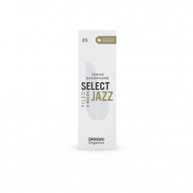 ORSF05TSX3S Organic Select Jazz Filed Трости для саксофона тенор, размер 3S, 5шт, D'Addario - ORSF05TSX3S Organic Select Jazz Filed Трости для саксофона тенор, размер 3S, 5шт, D'Addario