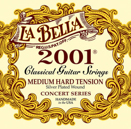 2001MH Medium Hard Комплект струн для классической гитары, ср-сильное натяж., La Bella - 2001MH Medium Hard Комплект струн для классической гитары, ср-сильное натяж., La Bella