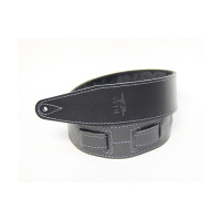 FL60044L21L Leather 21 Ремень для гитары, кожаный, черный, Fidel