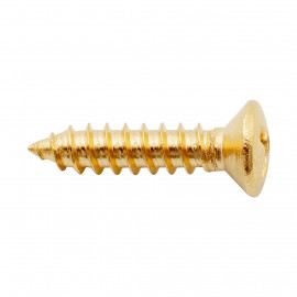 MX3033GD-10 Саморез 2,5х12мм, золото, 10шт, Musiclily - MX3033GD-10 Саморез 2,5х12мм, золото, 10шт, Musiclily