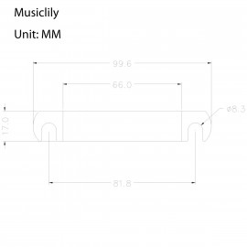 M678 Бридж Tune-O-Matic и стоп-бар для Gibson Les Paul, черный, Musiclily - M678 Бридж Tune-O-Matic и стоп-бар для Gibson Les Paul, черный, Musiclily