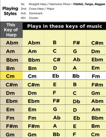 1910H-Dm D-Harmonic Minor Губная гармошка, Lee Oskar - 1910H-Dm D-Harmonic Minor Губная гармошка, Lee Oskar