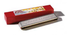 M131101 Bravi Alpini 40 C-major Губная гармошка тремоло Hohner - M131101 Bravi Alpini 40 C-major Губная гармошка тремоло Hohner