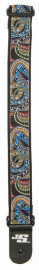50JS04 Joe Satriani Ремень для гитары, рисунок «Snakes Mosaic», Planet Waves - 50JS04 Joe Satriani Ремень для гитары, рисунок «Snakes Mosaic», Planet Waves