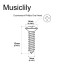M530-50 Саморез 3х12мм, золото, 50шт, Musiclily - M530-50 Саморез 3х12мм, золото, 50шт, Musiclily