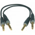 AB-JJ0060 Коммутационный кабель 6.3мм, 60см, 2шт, Klotz - AB-JJ0060 Коммутационный кабель 6.3мм, 60см, 2шт, Klotz
