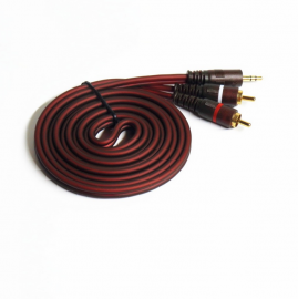 Аудио кабель 3.5 Jack - 2 RCA 1.5 m - Аудио кабель 3.5 Jack - 2 RCA 1.5 m