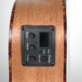 HH-2035E Mahogany Series Укулеле концертный со звукоснимателем, с чехлом, цвет натуральный, Cascha - HH-2035E Mahogany Series Укулеле концертный со звукоснимателем, с чехлом, цвет натуральный, Cascha