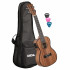 HH-2035E Mahogany Series Укулеле концертный со звукоснимателем, с чехлом, цвет натуральный, Cascha - HH-2035E Mahogany Series Укулеле концертный со звукоснимателем, с чехлом, цвет натуральный, Cascha