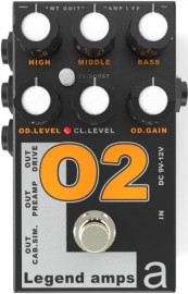 O-2 Legend Amps 2 Двухканальный гитарный предусилитель О2 (Orange DC30), AMT Electronics - O-2 Legend Amps 2 Двухканальный гитарный предусилитель О2 (Orange DC30), AMT Electronics