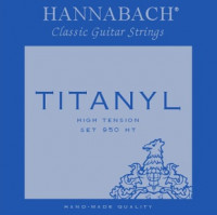 950HT TYTANIL Комплект струн для классической гитары титанил/посеребренные Hannabach