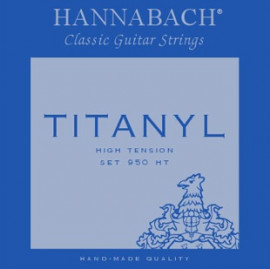 950HT TYTANIL Комплект струн для классической гитары титанил/посеребренные Hannabach - 950HT TYTANIL Комплект струн для классической гитары титанил/посеребренные Hannabach