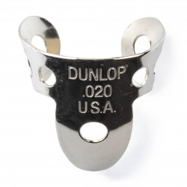 33R.020 Nickel Silver Медиаторы на палец, нейзильбер, толщина .020, 20шт, Dunlop - 33R.020 Nickel Silver Медиаторы на палец, нейзильбер, толщина .020, 20шт, Dunlop