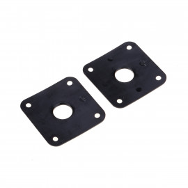 MX1586BK-2 Панель для джека овальная Gibson LP/Epiphone, черная, 2шт, Musiclily - MX1586BK-2 Панель для джека овальная Gibson LP/Epiphone, черная, 2шт, Musiclily