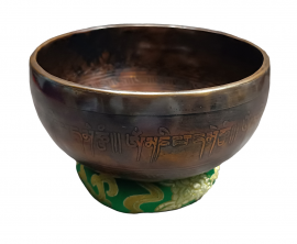 Кованая поющая чаша "Etching" IK-505 (15 см, нота: Фа#, 370 Гц) - Кованая поющая чаша "Etching" IK-505 (15 см, нота: Фа#, 370 Гц)