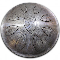 OHP-L34-8-1-Gr-F#m-Hijaz Глюкофон 34см, Handpan Overtone
