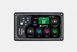 EQ-MP3 3-полосный эквалайзер с тюнером и MP3 плеером, Joyo - EQ-MP3 3-полосный эквалайзер с тюнером и MP3 плеером, Joyo