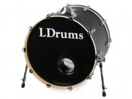 5001013-2016 Бас-барабан 20" x 16", черный, LDrums - 5001013-2016 Бас-барабан 20" x 16", черный, LDrums